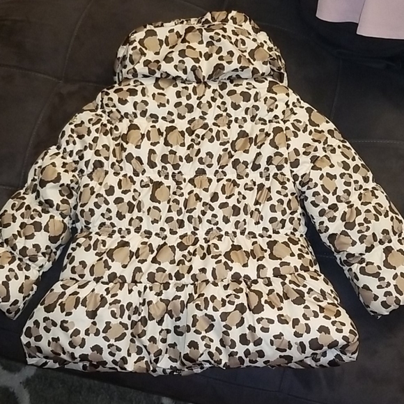Toddler girls puffer coat - Picture 4 of 9